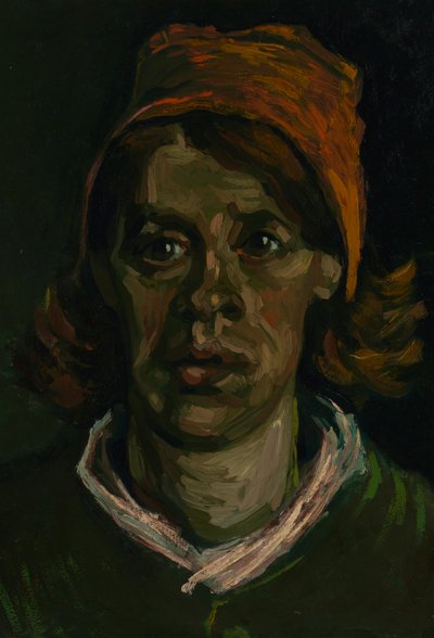 Head of a Woman by Vincent van Gogh